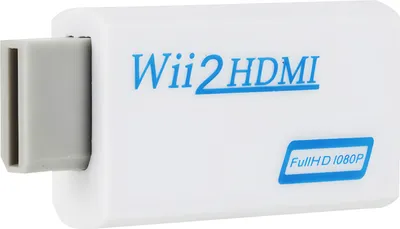 Produktbild von Wii auf zu HDMI Konverter Stick WII-zu-HDMI-Video Adapter für Wii U & Mini TV Beamer Fernseher Monitor Unterstützt 1080P Retoo