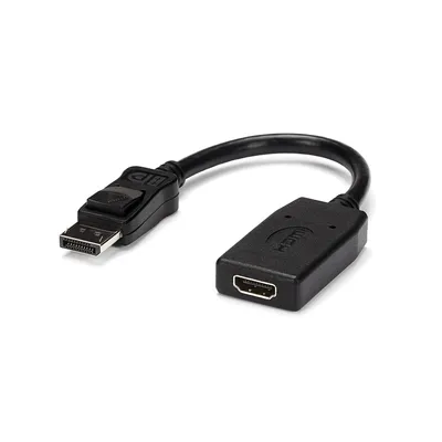 Obrázek produktu pro StarTech.com DP2HDMI, 0,24 m, HDMI Typ A (standardní), DisplayPort, Samice, Samec, Přímý
