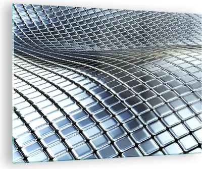 Produktbild von Bilder auf glas - Metall Matte Chrom Aluminium - 70x50cm - Glasbilder - Wandbilder - Kunstdruck - zum Aufhängen bereit - Wanddekoration aus Glas - Glas Bilder - Wandbild auf Glas - GAA70x50-2574