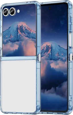 Immagine prodotto di Custodia per Samsung Galaxy Z Flip 7 - Cover posteriore Phonesta HybridAir - Blu