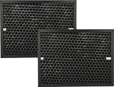 Produktbild von vhbw 2x Aktivkohlefilter kompatibel mit Honeywell HPA710WE Luftreiniger - Luftfilter Schwarz