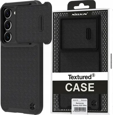 Immagine prodotto di Nillkin Custodia S testurizzata Samsung Galaxy S23+ Custodia blindata con copertura della fotocamera Nero