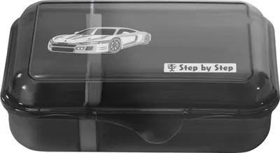 Image de Step by Step boîte à déjeuner Lunchbox Sports Car Mick noir