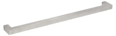 Immagine prodotto di Maniglia per mobili in acciaio inossidabile, distanza tra i fori di 736 mm, finitura in acciaio inossidabile satinato
