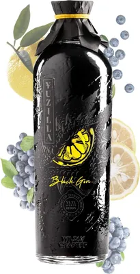Produktbild von YUZILLA Black Gin - Yuzu meets Blueberry - Citrus Gin