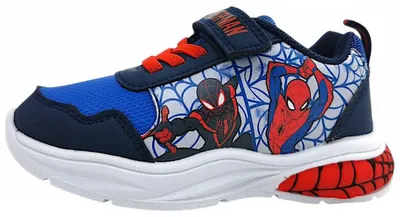 Immagine prodotto di Stivaletti Leomil Spiderman, scarpe per bambini, modello stivaletti, colore blu, adatti per il tempo libero