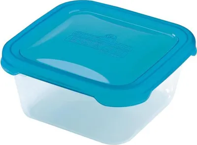 Produktbild von Dose "Polar Frost"Quad 0,75L, 14,5X14,5X6,4Cm