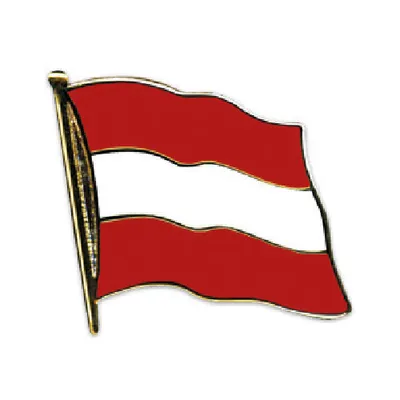 Produktbild von Flaggen-Pin vergoldet Oesterreich / Österreich