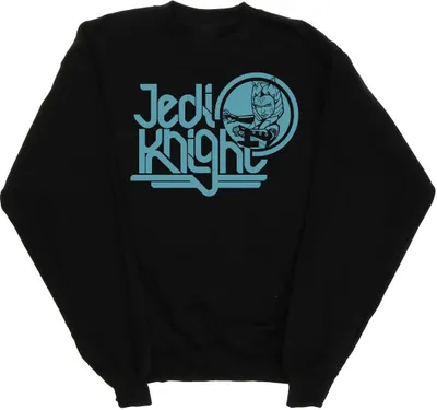 Produktbild von Star Wars - "Clone Wars Jedi Knight" Sweatshirt für Herren BI44188 (S) (Schwarz)