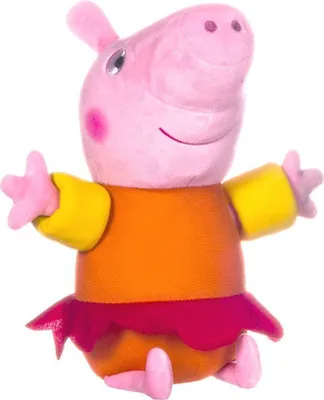 Produktbild von Plüsch-Figuren Pig 30 cm | Peppa Wutz | Softwool | Stofftiere Peppa mit Schwimmärmeln