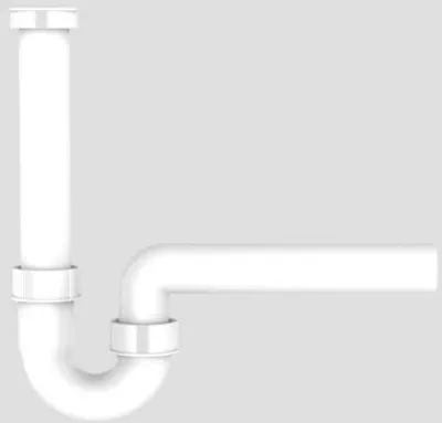 Produktbild von Sanit 31.201.00..0000 Siphon für Spüle 1 1/2''x40mm waagerecht 31201000000