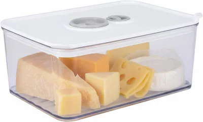 Produktbild von Käsebox mit Deckel, luftdicht, 1650 ml, stapelbar, für die Küche