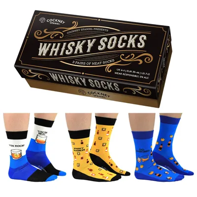 Produktbild von Whisky Socken in 39-46 (3 Paare)