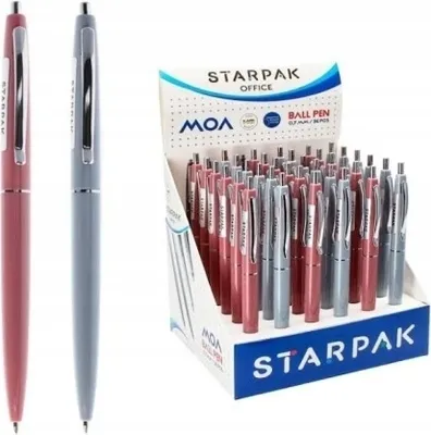 Produktbild von StarPak automatischer Schulkugelschreiber blau