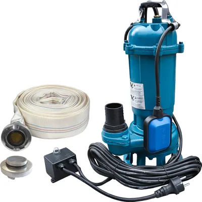 Produktbild von IBO Set abwasserpumpe CTR1500 für Kläranlagen & Abwassertanks mit Schwimmer 230V