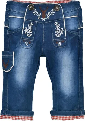 Produktbild von BONDI Lange Baby Jungen Jeans 91842 | Blue denim Größe: 116