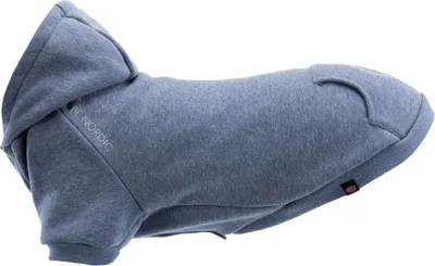 Obrázek produktu pro Trixie BE NORDIC Flensburg mikina s kapucí, modrá Velikost: XXS:24cm, hruď:34cm, krk:26cm