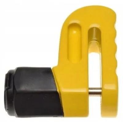 Produktbild von Kinguard Bremsscheibenschloss Gelb Schwarz für Roller