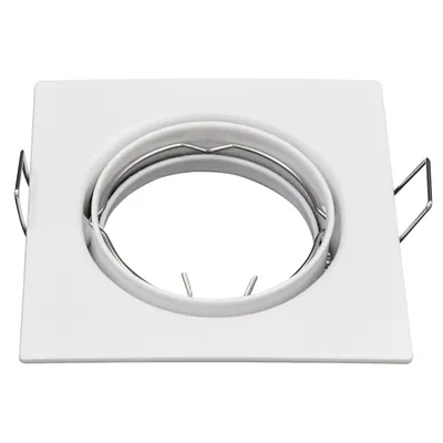 Produktbild von Einbaurahmen McShine ER-81 weiß 81x81mm schwenkbar