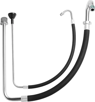 Produktbild von SucceBuy Saugschlauch und Rückflussleitungssätze, Schlauch aus Aluminiumlegierung und Gummi, Zubehör für Airless-Sprühgeräte und Linienmalmaschinen, kompatibel mit verschiedenen Modellen
