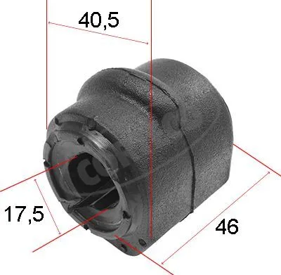 Produktbild von CORTECO 80000453 Lagerung Stabilisator Stabigummi für FORD FOCUS (DAW, DBW) FOCUS Kombi (DNW) FOCUS Stufenheck (DFW)