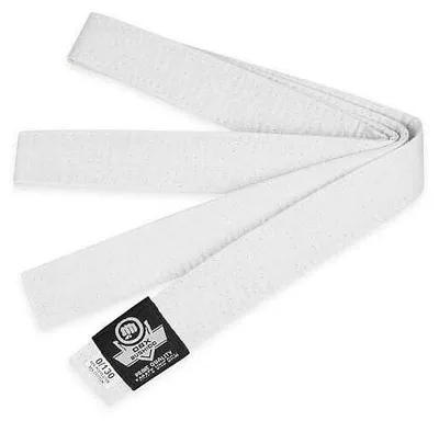 Produktbild von BUSHIDO Weißer Kimonogürtel DBX OBI