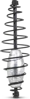 Image de SAENGER Spirale d'alimentation noire avec poids