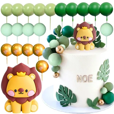 Productafbeelding van Löwe taartdecoraties voor verjaardagsfeestjes en babyfeestjes