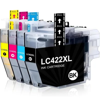 Produktbild von 4er LC422XL Multipack Druckerpatronen Kompatibel für Brother MFC-J5340DW J5340DWE J5345DW J5740DW J6540DW J6540DWE J6590DW J6940DW