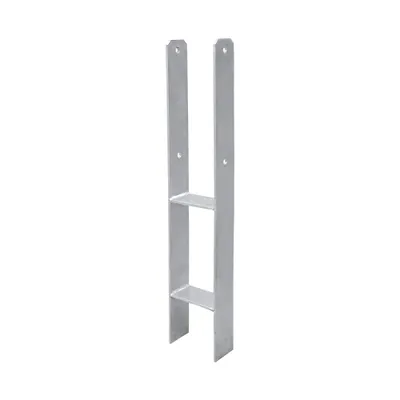 Obrázok produktu pre VINGO H-kotva 91 mm, podpera stĺpika, kotva na stĺpik, žiarovo pozinkovaná, pre stĺpiky 9 x 9 cm, prístrešky pre autá, domčeky na pilótach.