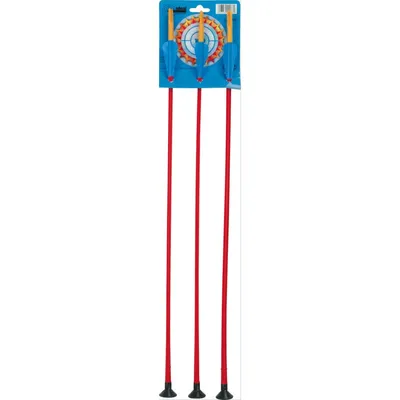 Obrázok produktu pre Sada 3 ks lukových šípov s prísavkou, 60 cm, 1 sada