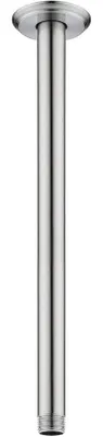Produktbild von Famanu Duscharm mit Deckenhalterung 30,5 cm - gebürstetes Nickel