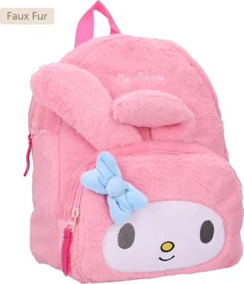 Zdjęcie produktu dla My Melody - Fluffy Festival - Plecak Futrzany
