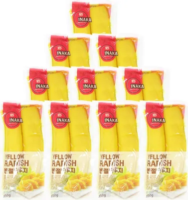 Produktbild von Inaka Eingelegter Gelber Rettich Oshinko10x350g ATG300g
