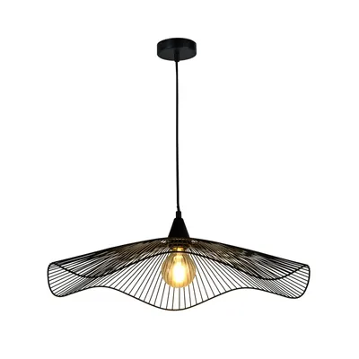 Produktbild von LQWELL Pendellampe， Retro Hängelampe Modern Hängeleuchte Kronleuchter  für  Wohnzimmer Schlafzimmer Esszimmer  Gang  Cafés  Studio Bartheke Wohnzimmer