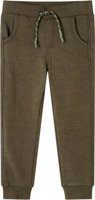 Produktbild von CLORIS Kinder-Trainingshose Khaki Melange 92, 0,29 kg