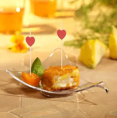 Produktbild von Fingerfood - Picker 7 cm "Heart"