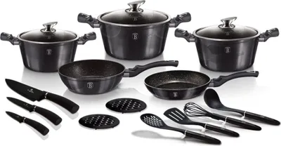 Produktbild von Berlingerhaus Topfset Bh-6920 Carbon Pro