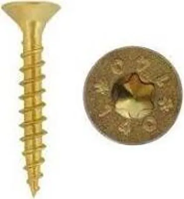 A single screw and a close-up of its head are shown against a white background.