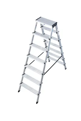 Immagine prodotto di KRAUSE „DOPPLO“ Stufen-Doppelleiter 2x7 Stufen