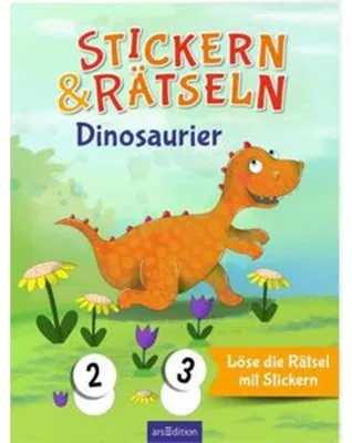 Produktbild von Stickern & Rätseln - Dinosaurier