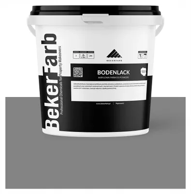 Produktbild von Acrylfarbe für Pflastersteine und Beton, Bekerfarb, Dunkelgrau, 1 Liter