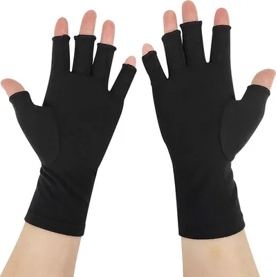 Produktbild von Arthrose Handschuhe, Kompression Arthritis Handschuhe Schmerzlinderung für Arthrose, Karpaltunnel, Sehnenentzündung【L】