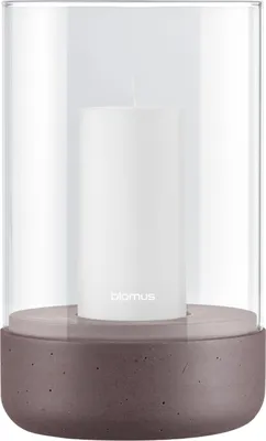 Produktbild von blomus GmbH CALMA Windlicht cedar wood M 12cm