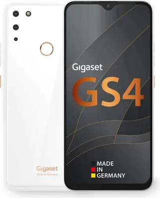 Obrázek produktu pro Gigaset S30853-H1520-R112 Gigaset GS4 Dual-SIM-Smartphone weiß 64 GB
