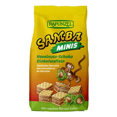 Immagine prodotto di Samba - Cialde di cioccolato alla nocciola Minis 100g