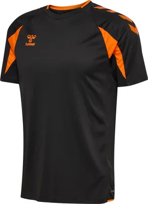 Produktbild von HUMMEL hmlCORE 2.0 JERSEY S/S KIDS BLACK/ORANGE TIGER BLACK/ORANGE TIGER 116