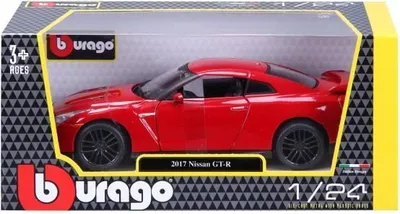 Obrázek produktu pro Bburago 1:24 Plus Nissan GT-R Red