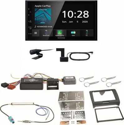 Produktbild von Kenwood DMX5020DABS Android Auto CarPlay Einbauset für Audi TT 8J