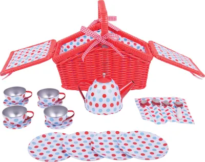Produktbild von Bigjigs Toys Teeservice im Picknickkorb